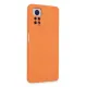 Xiaomi Redmi Note 12 Pro 4G Kılıf Nano içi Kadife Silikon - Turuncu