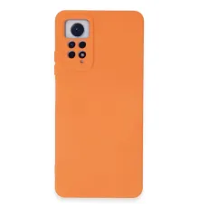 Xiaomi Redmi Note 12 Pro 4G Kılıf Nano içi Kadife Silikon - Turuncu