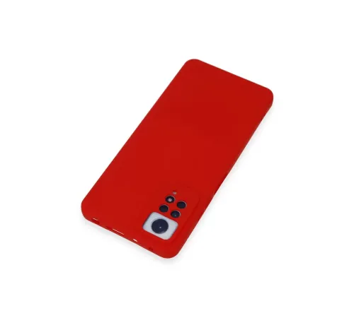 Xiaomi Redmi Note 12 Pro 4G Kılıf Nano içi Kadife Silikon - Kırmızı