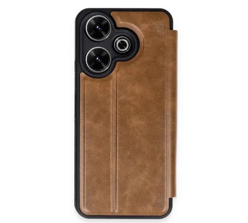 Xiaomi Redmi 13 4G Kılıf Flip Cover - Taba