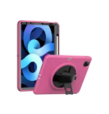Apple iPad Pro 11 (2018) Kılıf Hand Strap Tablet Kılıfı - Pembe