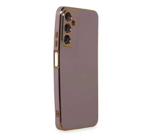 Samsung Galaxy A05S Kılıf Volet Silikon - Mor