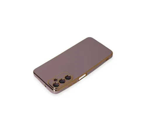 Samsung Galaxy A05S Kılıf Volet Silikon - Mor
