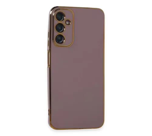 Samsung Galaxy A05S Kılıf Volet Silikon - Mor