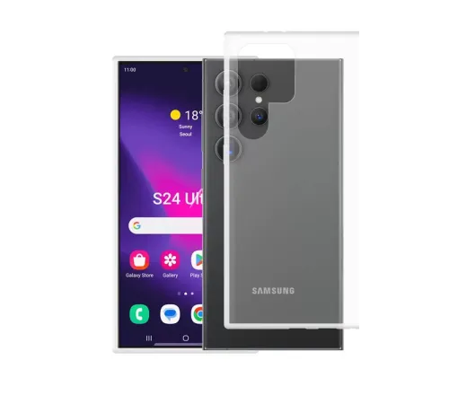 Samsung Galaxy S24 Ultra Kılıf Lüx Şeffaf Silikon