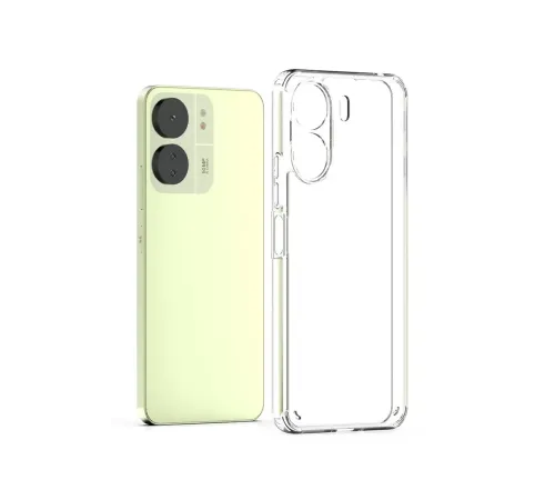 Xiaomi Redmi 13C Kılıf Lüx Şeffaf Silikon