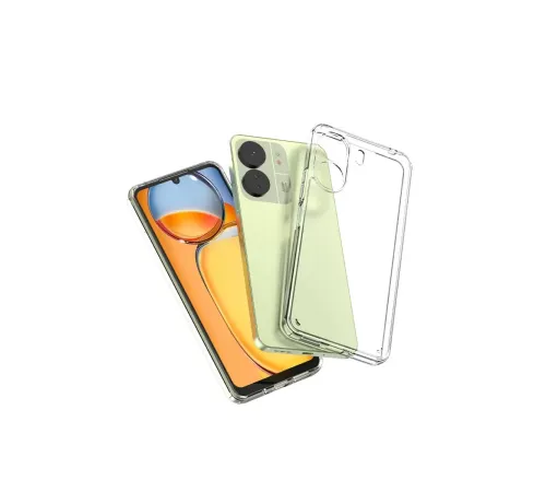 Xiaomi Redmi 13C Kılıf Lüx Şeffaf Silikon