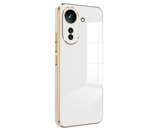 Xiaomi Redmi 13C Kılıf Volet Silikon - Beyaz