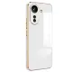 Xiaomi Redmi 13C Kılıf Volet Silikon - Beyaz