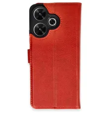 Xiaomi Redmi 13 4G Kılıf Trend S Plus Kapaklı Kılıf - Kırmızı