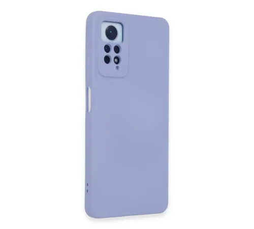 Xiaomi Redmi Note 12 Pro 4G Kılıf Nano içi Kadife Silikon - Lila