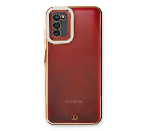 Samsung Galaxy A03S Kılıf Liva Lens Silikon - Beyaz