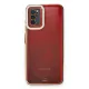 Samsung Galaxy A03S Kılıf Liva Lens Silikon - Beyaz