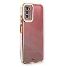 Samsung Galaxy A03S Kılıf Liva Lens Silikon - Beyaz
