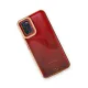 Samsung Galaxy A03S Kılıf Liva Lens Silikon - Rose