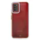 Samsung Galaxy A03S Kılıf Liva Lens Silikon - Lila