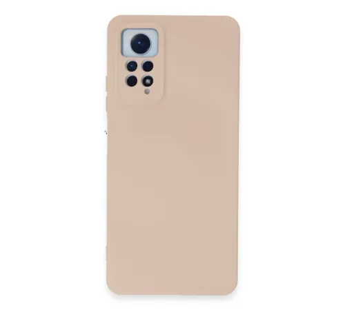 Xiaomi Redmi Note 12 Pro 4G Kılıf Nano içi Kadife Silikon - Pudra