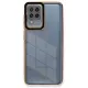 Samsung Galaxy A22 Kılıf Liva Lens Silikon - Siyah