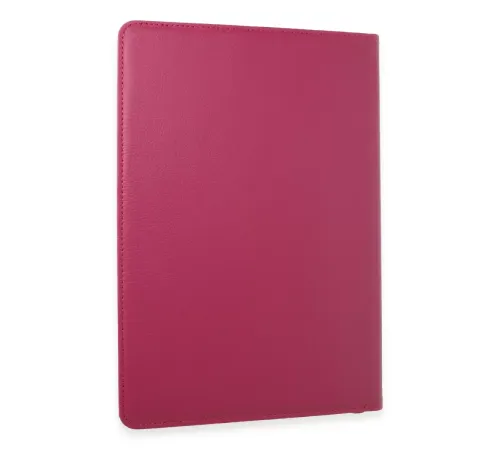 Samsung Galaxy X610 Tab S9 FE Plus 12.4 Kılıf 360 Tablet Deri Kılıf - Pembe