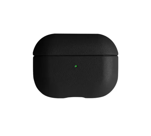 Apple Airpods 3 (3.nesil) 405 Deri Kılıf - Siyah