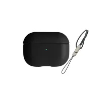 Apple Airpods 3 (3.nesil) 405 Deri Kılıf - Siyah