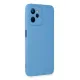 Realme C35 Kılıf Nano içi Kadife Silikon - Mavi