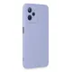 Realme C35 Kılıf Nano içi Kadife Silikon - Lila