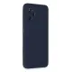 Realme C35 Kılıf Nano içi Kadife Silikon - Lacivert