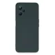 Realme C35 Kılıf Nano içi Kadife Silikon - Koyu Yeşil
