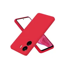 Xiaomi Redmi 13C Kılıf First Silikon - Kırmızı