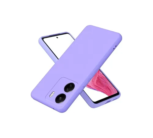 Xiaomi Redmi 13C Kılıf First Silikon - Lila