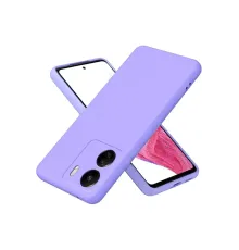 Xiaomi Redmi 13C Kılıf First Silikon - Lila