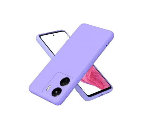 Xiaomi Redmi 13C Kılıf First Silikon - Lila