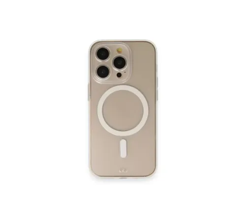 Apple iPhone 14 Pro Kılıf Grand Magneticsafe Kapak - Şeffaf