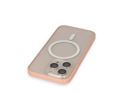 Apple iPhone 14 Pro Kılıf Grand Magneticsafe Kapak - Pembe