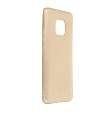 Huawei Mate 20 Pro Kılıf First Silikon - Gold