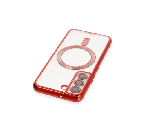 Samsung Galaxy S22 Kılıf Kross Magneticsafe Kapak - Kırmızı