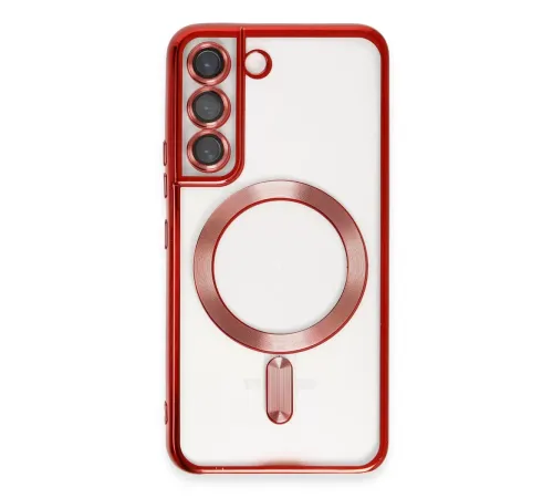 Samsung Galaxy S22 Kılıf Kross Magneticsafe Kapak - Kırmızı