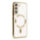 Samsung Galaxy S22 Kılıf Kross Magneticsafe Kapak - Gold
