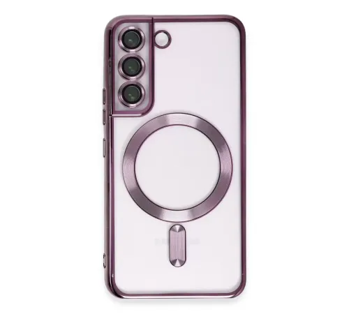 Samsung Galaxy S22 Kılıf Kross Magneticsafe Kapak - Mor