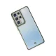 Samsung Galaxy S21 Ultra Kılıf Liva Lens Silikon - Yeşil