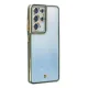 Samsung Galaxy S21 Ultra Kılıf Liva Lens Silikon - Yeşil