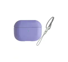 Apple Airpods Pro 2 (2.nesil) 405 Deri Kılıf - Lila