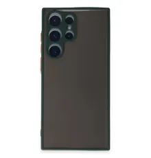 Samsung Galaxy S22 Ultra Kılıf Montreal Silikon Kapak - Yeşil