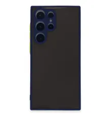 Samsung Galaxy S22 Ultra Kılıf Montreal Silikon Kapak - Lacivert