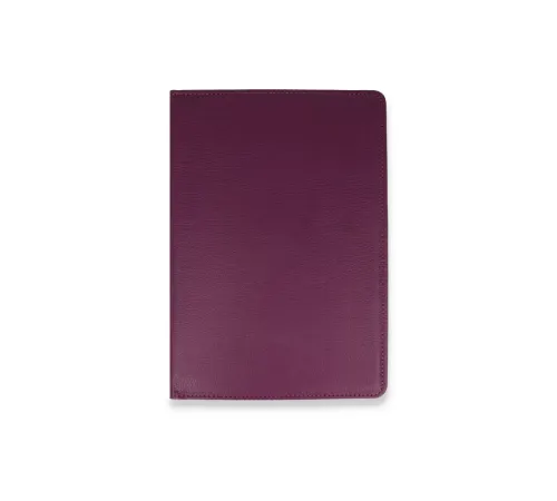 Samsung Galaxy X200 Tab A8 10.5 Kılıf 360 Tablet Deri Kılıf - Mürdüm