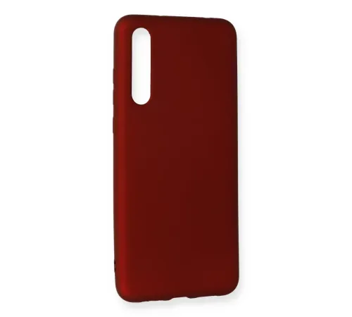 Huawei P20 Pro Kılıf First Silikon - Bordo