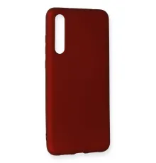 Huawei P20 Pro Kılıf First Silikon - Bordo
