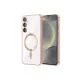 Samsung Galaxy S23 Kılıf Kross Magneticsafe Kapak - Rose