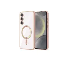 Samsung Galaxy S23 Kılıf Kross Magneticsafe Kapak - Rose
